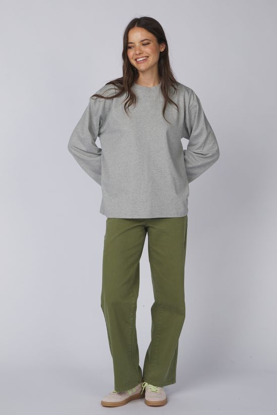 Boii Studios T-Shirt Alberte Grey Melange