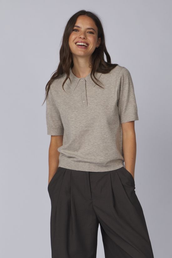 Boii Studios Trui Mynthe Beige Melange