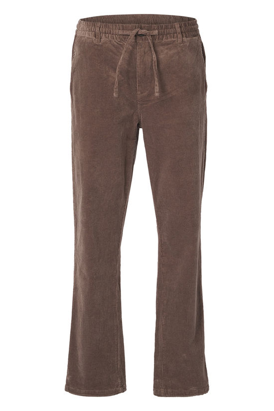 Anerkjendt Pantalon Jan Elastic Cord Chocolate Brown