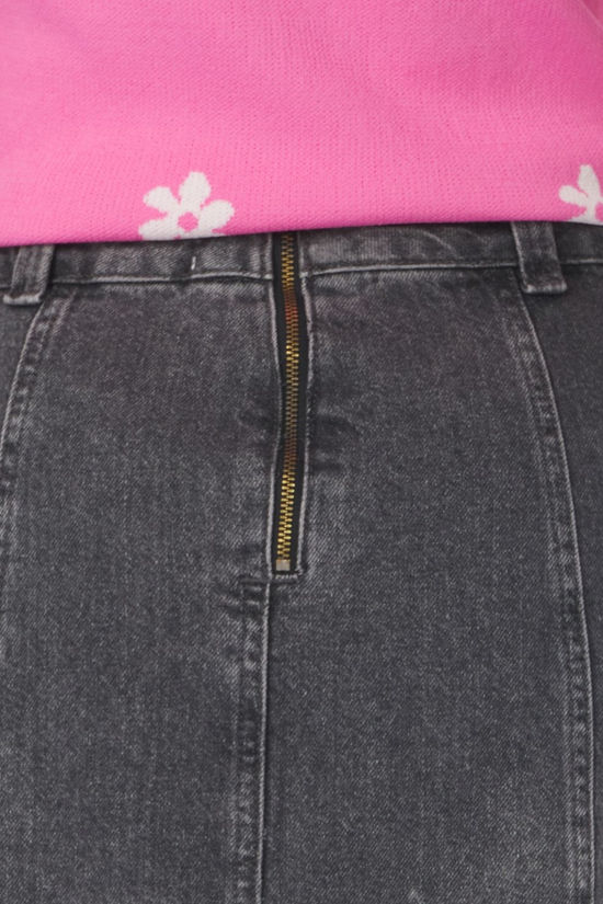 Numph Jupe Brooklyn Grey Denim