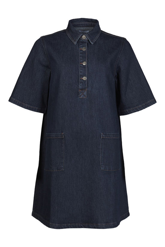 Numph Jurk London Dark Blue Denim