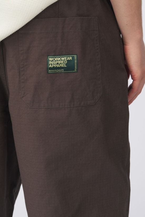 Anerkjendt Broek Jakob Ribstop Chocolate Brown