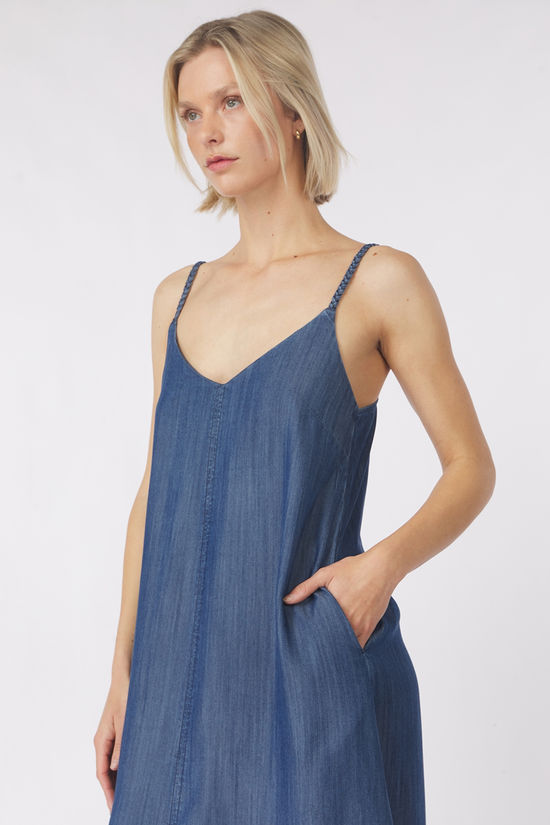 Numph Jurk Hermione Medium Blue Denim