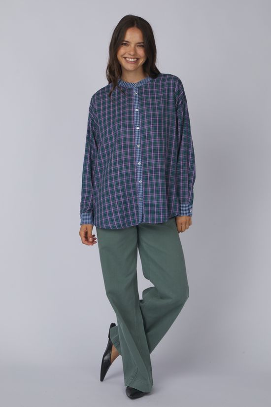 Numph Jeans Hamilton Hr Wide Washed Sea Green Denim
