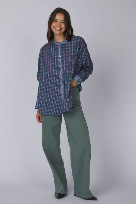 Numph Jeans Hamilton Hr Wide Washed Sea Green Denim