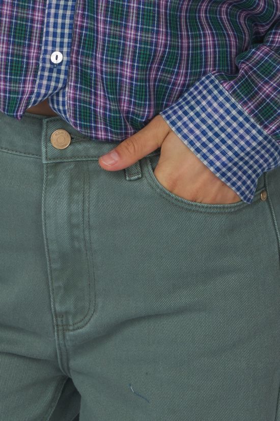 Numph Jeans Hamilton Hr Wide Washed Sea Green Denim