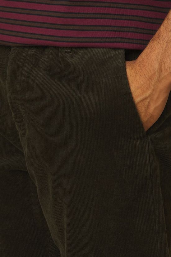 Anerkjendt Broek Akjan Elastic Cord Pants Forest Night