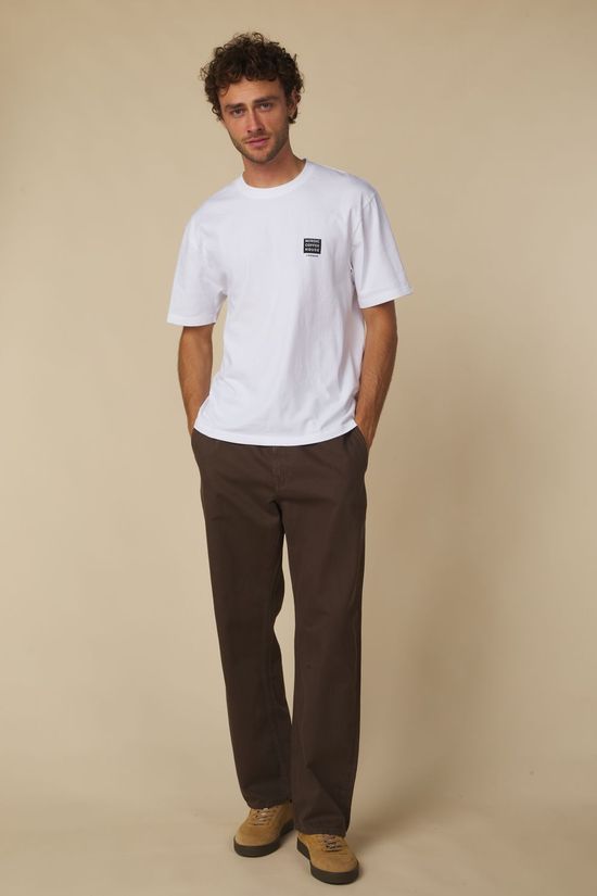 Anerkjendt T-Shirt Akvillads Nordic Ss Tee Bright White