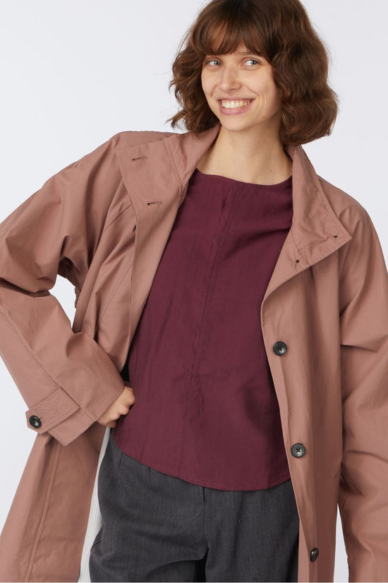 Object Manteau Elisa Lilas