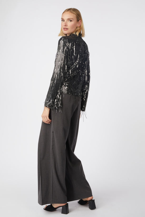 Object Pantalon Mathilda Dark Grey Melange