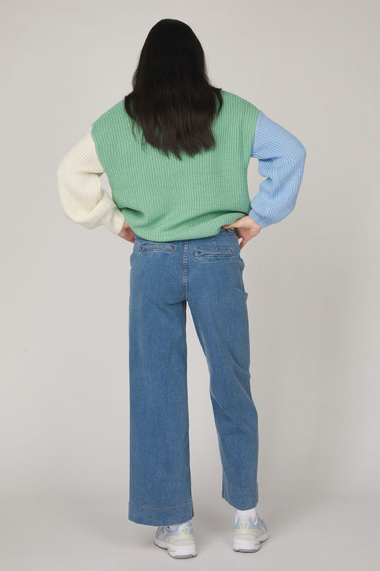 B.Young Jeans Bykato Komma Ligth Blue Denim