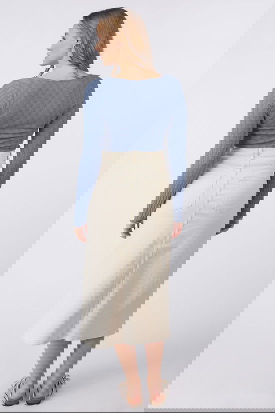 Selected Jupe Krista-Gerda Ecru