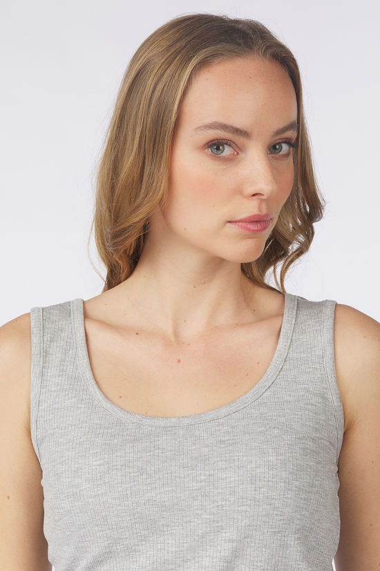 Object Débardeur Jamiei Light Grey Melange