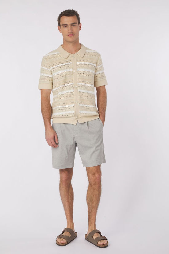 Selected Cardigan Palo Oatmeal