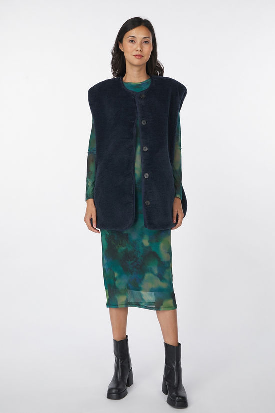 Selected Blazer Smilla Teddy Dark Sapphire