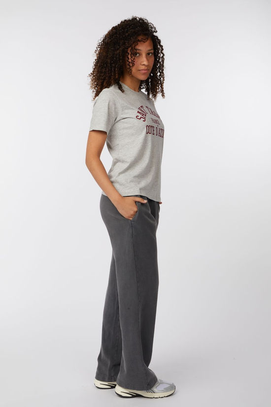 JJXX T-Shirt Merle Reg Light Grey Melange Saint Tropez