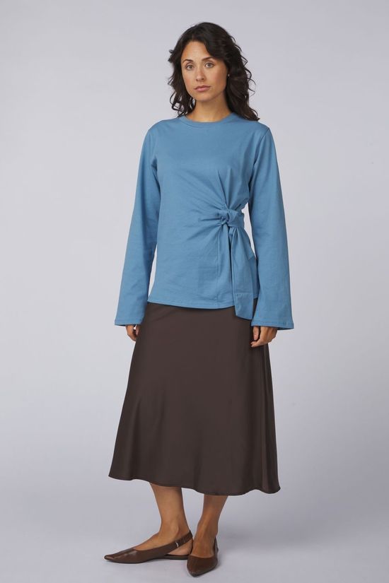 Object T-Shirt Gima Kaija Tie Blue Shadow