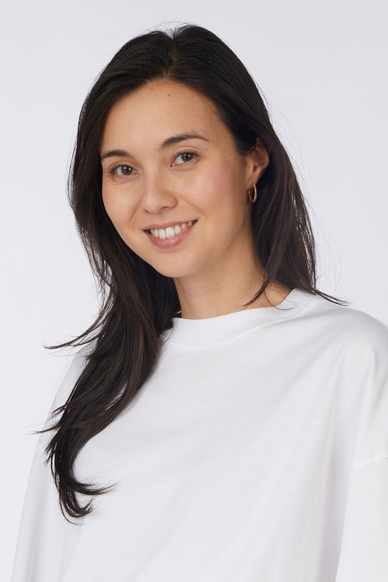 Selected T-Shirt Colwoman Bright White