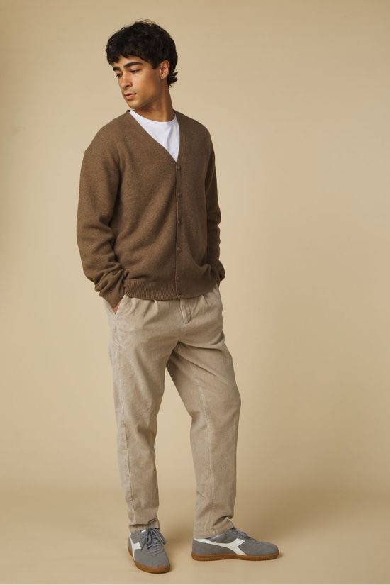 Casual Friday Broek Cfmarc 2.0 0331 Cord Pants Pure Cashmere