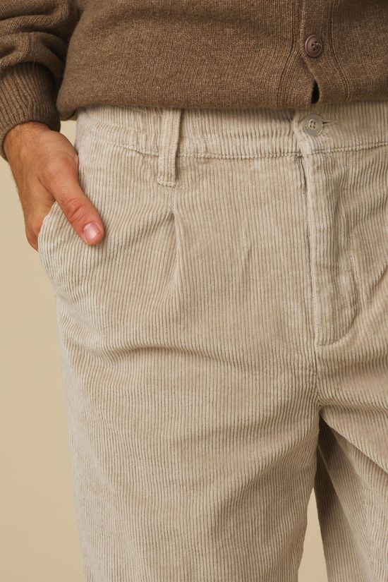 Casual Friday Broek Cfmarc 2.0 0331 Cord Pants Pure Cashmere
