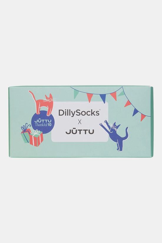 DillySocks Sokken Gift Box 10Y Juttu Combo Party