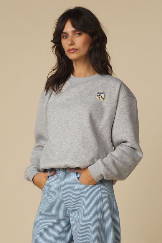 Another-Label Trui Eleonore Grey Melee