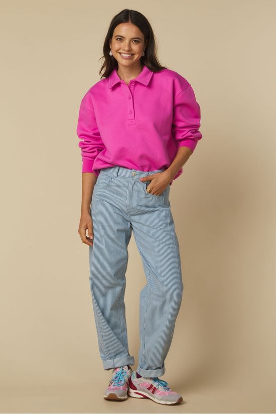 Another-Label Jeans Mirella Light Blue Stripe