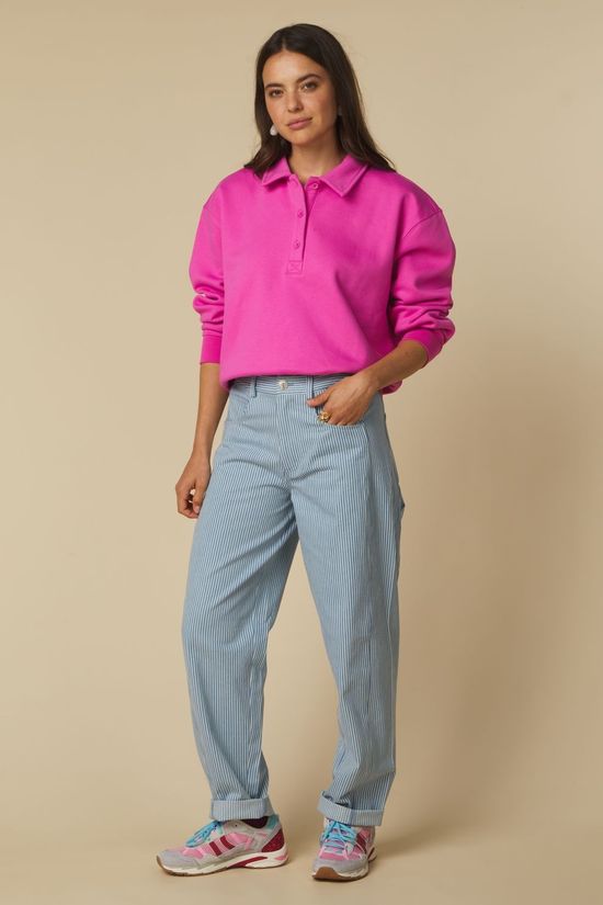 Another-Label Jeans Mirella Light Blue Stripe