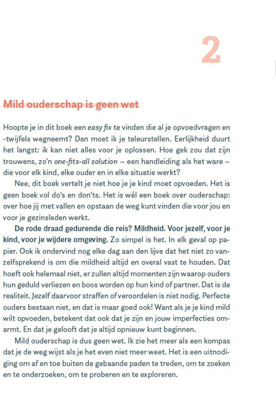 Lannoo Livre Elke Dag Mild Ouderschap - Nina Mouton 2025
