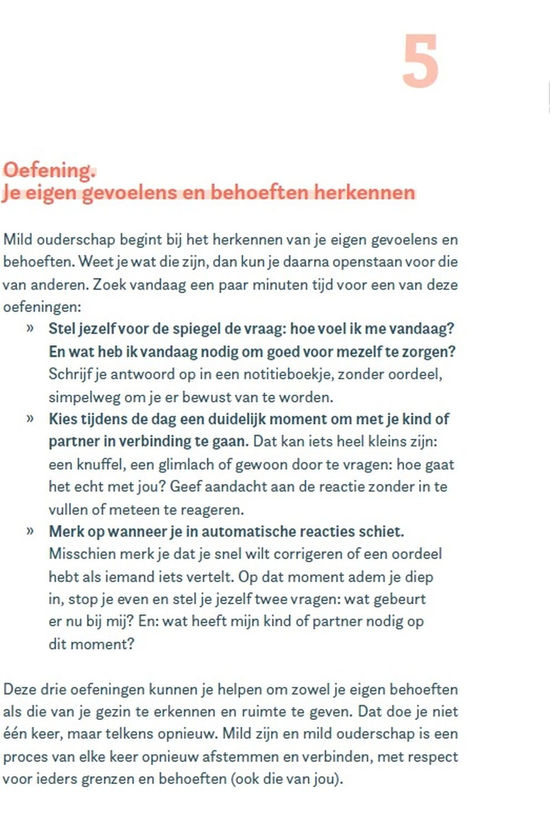 Lannoo Livre Elke Dag Mild Ouderschap - Nina Mouton 2025
