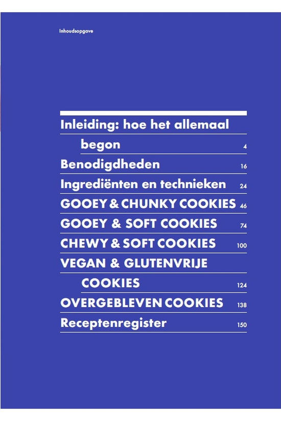 Becht Boek Cookies & Crumbs Recepten 2025
