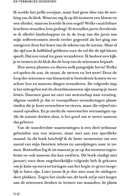 Kosmos Livre De Verborgen Seizoenen - Tristan Gooley 2026