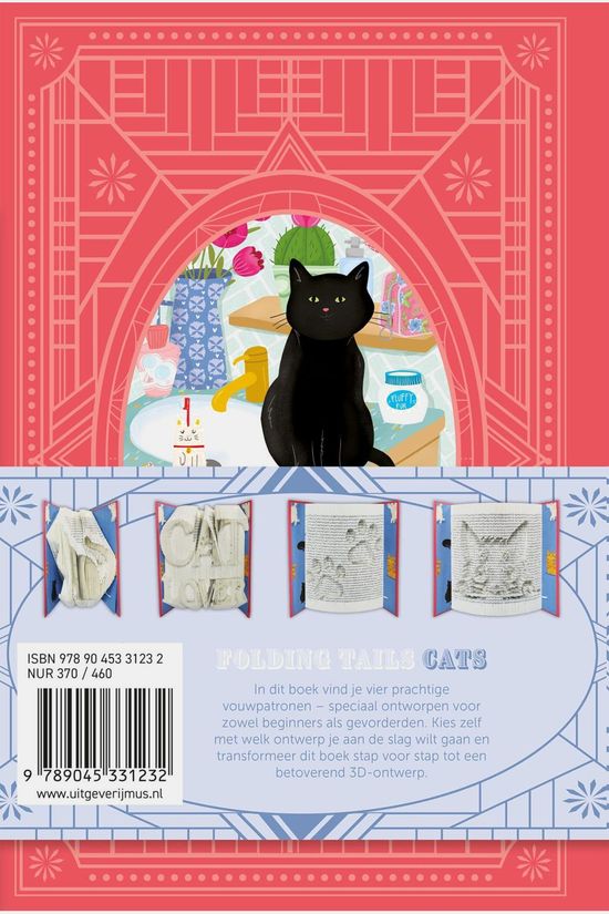 BBNC Uitgevers Boek Folding Tails Cats 2026