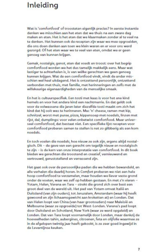 Fontaine Uitgevers Comfort Ottolenghi 2024