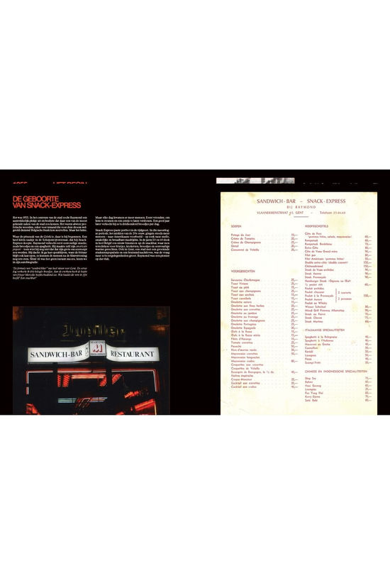 Borgerhoff & Lamberigts Boek Snackbar Martino 2025