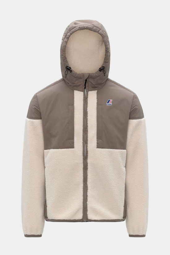 K-Way Veste Samson 4.0 Orsetto Beige Taupe Ecru