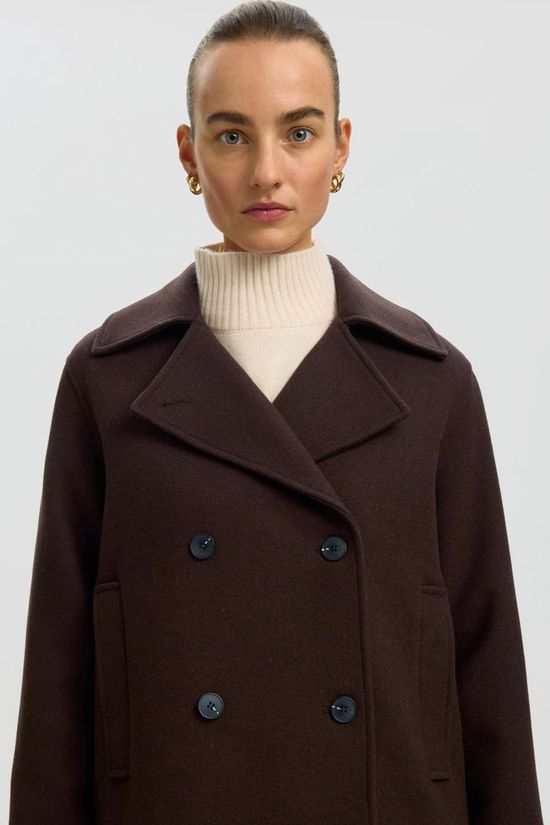 Selected Mantel Slwzia-Alma Wool Blend Jacket Delicioso
