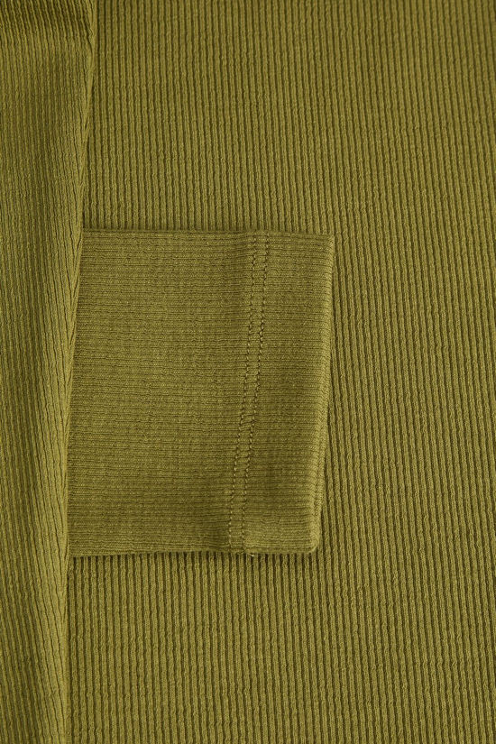 JJXX T-Shirt Freya Rib Green Moss