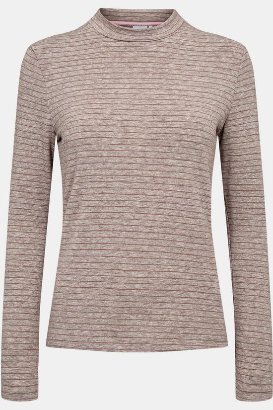 Numph T-Shirt Lanis Gray Morn Melange