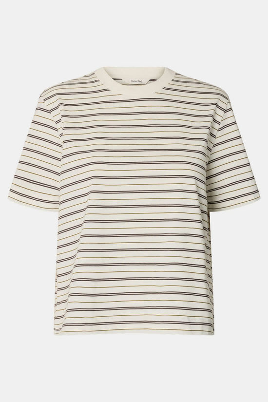 Selected T-Shirt Essential Stripedoxy Delicioso Stripes:Multi Stripes