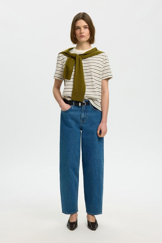 Selected T-Shirt Essential Stripedoxy Delicioso Stripes:Multi Stripes