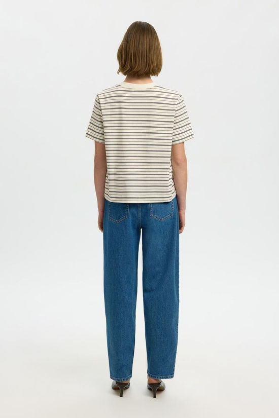 Selected T-Shirt Essential Stripedoxy Delicioso Stripes:Multi Stripes