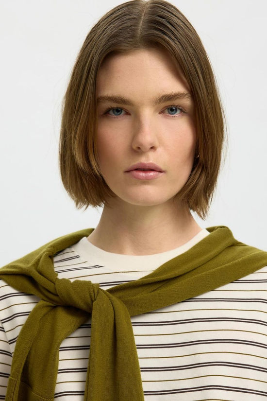 Selected T-Shirt Essential Stripedoxy Delicioso Stripes:Multi Stripes