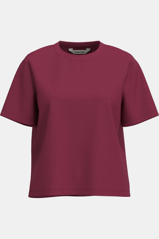 Selected T-Shirt essential Boxy Anemone