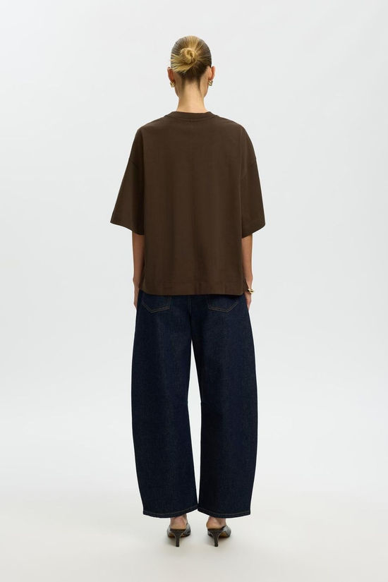 Selected T-Shirt Colwoman Oversized Delicioso