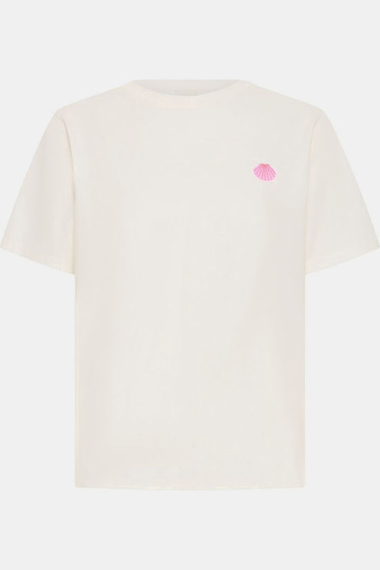 Ichi T-Shirt Balmers Cloud Dancer / Multi