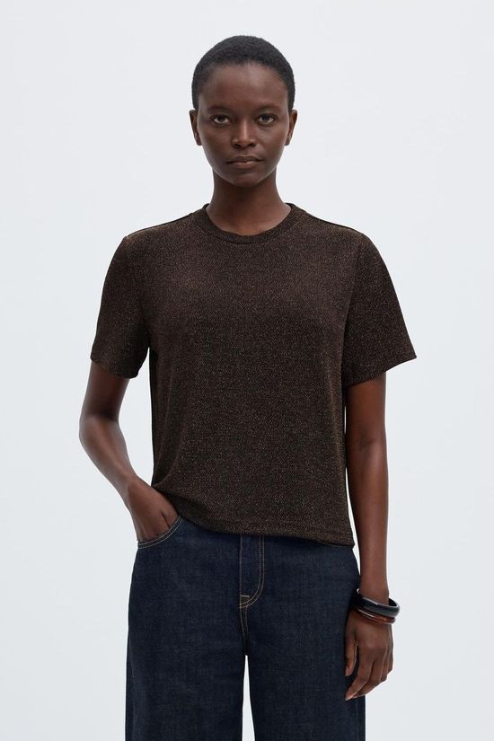 Selected T-Shirt Slwnori Ss Boxy Tee Delicioso
