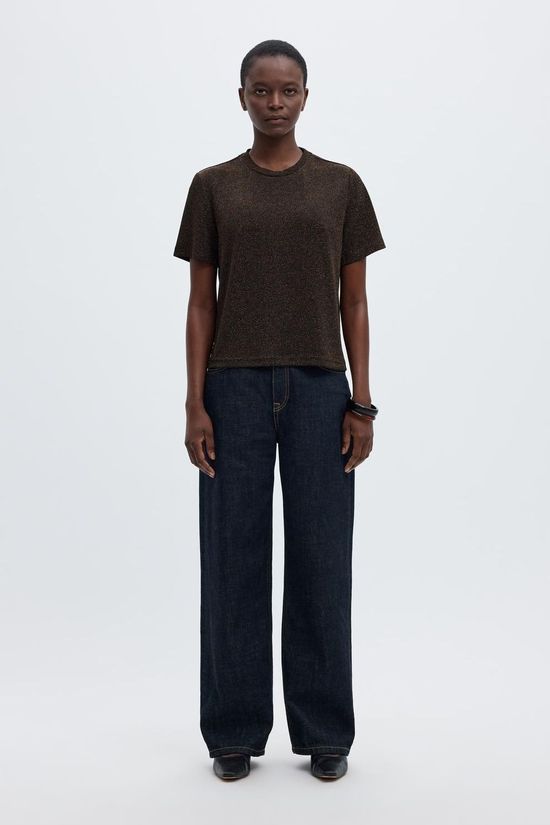 Selected T-Shirt Slwnori Ss Boxy Tee Delicioso