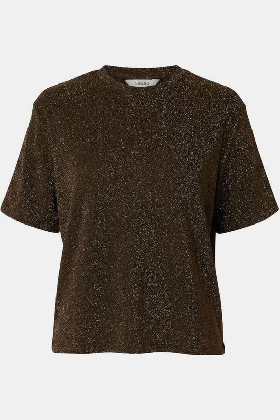 Selected T-Shirt Slwnori Ss Boxy Tee Delicioso