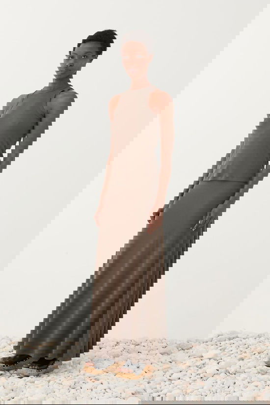 Eleh Top Ss260072 Grigio Fango